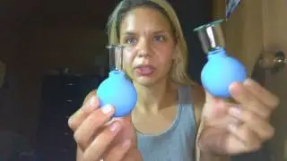 Vlog #248: МАССАЖ лица вакуумными БАНКАМИ
