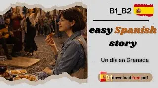 Learn Spanish with a Story | A Day in Granada 🇪🇸 | Spanish Listening Practice (B1&ndash;B2) 🎧⚡️