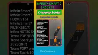 Infinix Smart 7 ( X6515 ) Universal Folder Supported Models ✅ | part #3