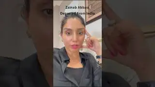 ICC cricket World Cup 2023 big controversies | Zainab Abbas deported from India | #cricket #foryou
