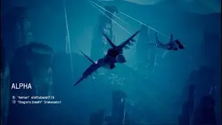 Ace Combat 7: 2v2 TDM - Intense dogfight in the storm (MiG-29A supremacy)