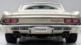 Chevrolet Impala Super Sport 2026 уже здесь &mdash; лучший американский спортивный седан!