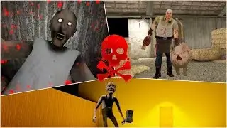 Bloody Endings | Granny vs Mr. Meat vs Grandpa And Granny House Escape