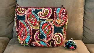 My Modified Vera Bradley Carson Shoulder Bag | Heirloom Paisley