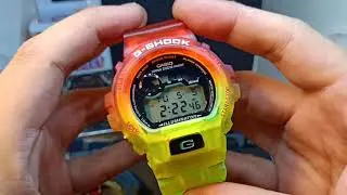 Jam Tangan Gshock DW6900 Surfing Custom Bezel and Band