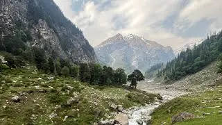 Hampta pass trek 1st day . Phirni to chikka base camp. With himtrek. #mountains #manali #comedy