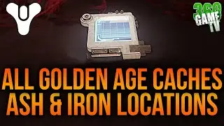 All 28 Golden Age Caches Locations - ASH & IRON - Fireteam Ops / Pinnacle Ops / Reclaim - Destiny 2