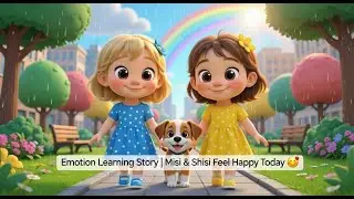 Happy Feelings Song for Toddlers | Learn Emotions | Misi & Shisi😊