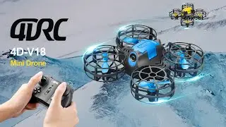 New！！4DRC V18 Mini Drone | 360&deg; Flip, Gesture control, easy to operate.