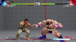 street figter5 on live 魔法の世界から来た zangiefu zangitan