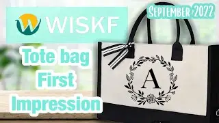 Wiskf tote bag first impression | September 2022
