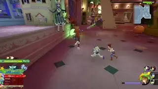 Kingdom Hearts 3 - Angelic Amber Boss Battle