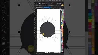 Vector Pattern Logo Design Shape #youtubeshorts #shorts #short