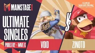 VoiD vs Zinoto - SSBU Singles: Pools R2 Wave G - Mainstage 2021 | Sheik vs Diddy Kong