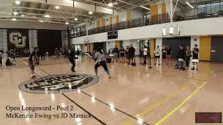 mckenzie jd - MCHO 2019 Open Steel Longsword