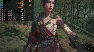 Wuchang: Fallen Feathers  -  Rx 6600m + R7 5800x  -  Low Settings 1080p