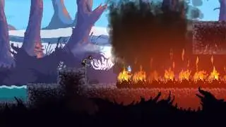 Wildfire Stealth Platformer Gameplay for PC