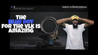 Прицел VLK с синей точкой просто великолепен в WarZone!
