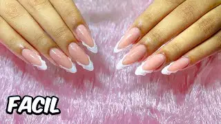 CÓMO HACER UÑAS FRENCH PASO A PASO 💅✨ | SET FRENCH PERFECTO (FÁCIL Y LIMPIO)