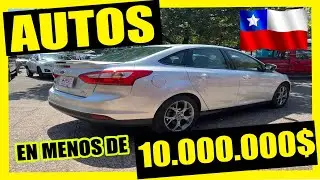 Autos Seminuevos en CHILE por Menos de 10 MILLONES de Pesos