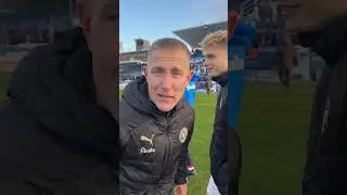 Lewis Holtby und Finn Porath nach dem Heimsieg! 😁❤️