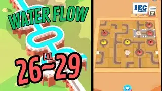 🏅 WATER FLOW 🧪 LEVEL 26~29 🧩 Gameplay Walkthrough