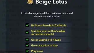 How to complete Bitlife&rsquo;s Beige Lotus Challenge!