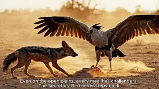 🦅 Daily Animal &ndash; Episode 77: The Life of the Secretary Bird &ndash; The Sky Walker
