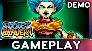 Pocket Bravery | Demo Gameplay (PC/Switch/Playstation/Xbox)