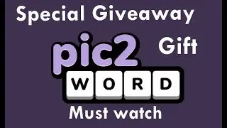 PIC2WORD answers from 191-200 ||A special GIVEAWAY GIFT ||