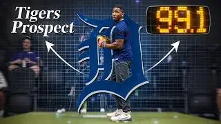 Tigers Pitcher Lights Up The Radar Gun In February | Jalen Evans