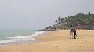 Adimalathura beach in 4K | Chowara beach | Beaches in Kovalam