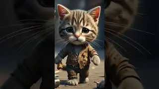 The story of a poor kitten! #kittens #kitty #poorkitten
