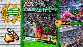 🟢⚪ HAMMARBY IF ULTRA BOYS GREAT SUPPORT IN TELE 2 ARENA &bull; Hammarby IF vs Kalmar FF 3-1