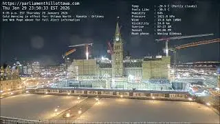 Parliament Ottawa Canada for Thursday 29 January 2026