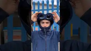 CP Company soft shell goggle jacket #premium #collection #vogue #dresses #design #wadrobe #fashion