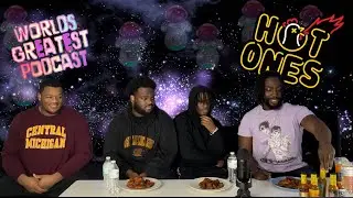 Asking SPICY questions while eating HOT wings | Hot Ones Challenge