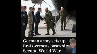 German troops arrives Lithuania for permanent deployment. One more step towards a wider conflict.