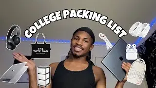 MY COLLEGE PACKING LIST 2025