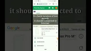 how to find lost mobile location #findmydevice #shorts #shortsfeed #ytshorts