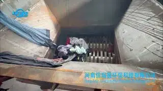 double shaft shredder,textile shredder#shredder# machine#crusher#textile