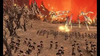 Total War WARHAMMER 3 - Sky-junk Vs Marauders of Slaanesh