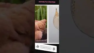 Animals Funny Drawing 😆 😄 🤣 😂 #artshorts #viral #painting #trending