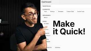 Quickly Access your MOST WANTED WordPress Settings