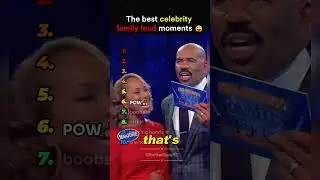 Celebrity Family Feud Moments Ever! 🌟😂 | Steve Harvey Loses It