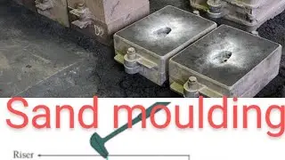 sand moulding experiment in casting 1 @Easydiploma
