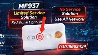 Jazz MF937 Limited Service No Service Problem Permanent Fix With Online Remotely Service Available