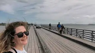 Bull Island Dublin ( walking from Fairview Park to The Wooden Bridge)