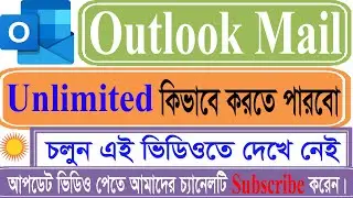 How to Create Microsoft Outlook Account 2020 Bangla Tutorial