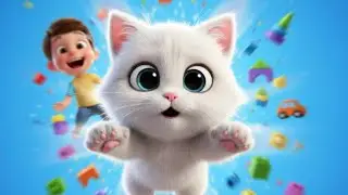 My Little Kitty Cat | Cute Pet Cat Song for Kids